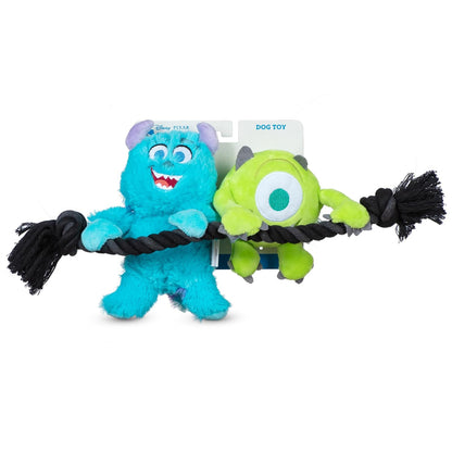 Disney Juguetes para Gato con Zacate Gatera, Varios Personajes - Cuerda de felpa Sulley & Mike - 30,48cm