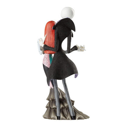 Enesco Disney Showcase Couture de Force Nightmare Before Christmas Jack and Sally Deluxe Figura de 8.74 Pulgadas, Multicolor