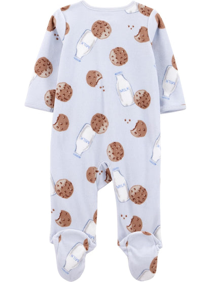 Simple Joys by Carter's 2-Pack Fleece Footed Sleep and Play Pijama Unisex bebé