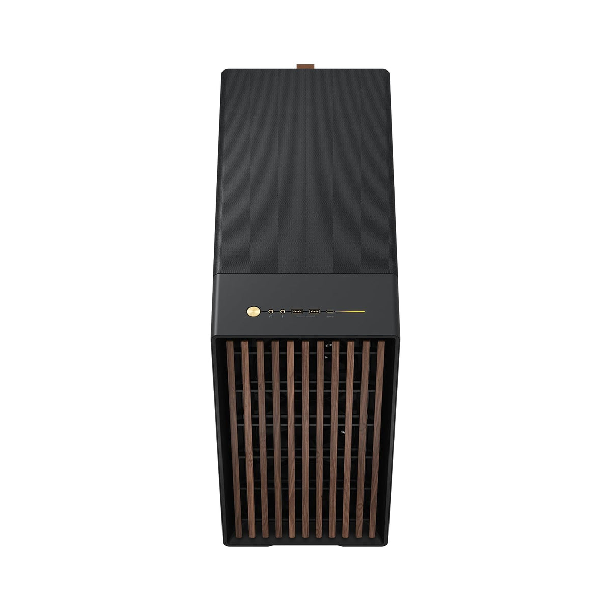 Gabinete Fractal Design North XL E-ATX – Negro, Diseño Estético con Panel de Madera, Soporte para GPUs de hasta 330 mm