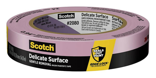 ScotchBlue - Cinta para pintar, superficie delicada, 1 rollo, 0.94-Inch x 60-Yards, Azul