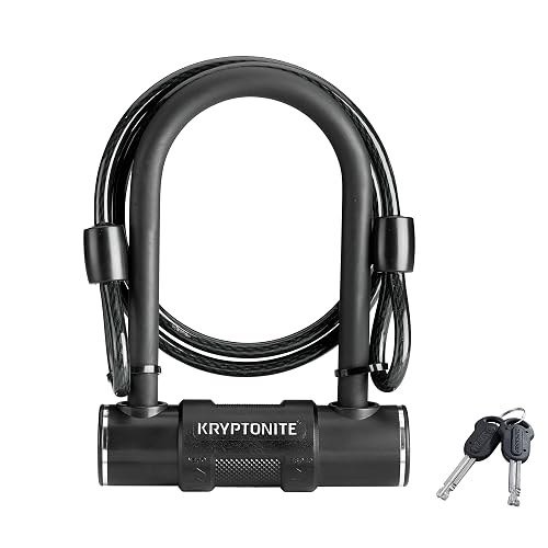 Kryptonite - Mini candado U-lock con cable de