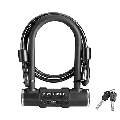 Kryptonite - Mini candado U-lock con cable de
