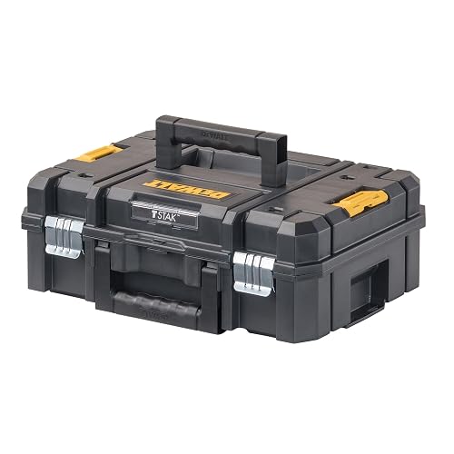 DEWALT Caja de herramientas, 13" (33cm), sistema modular apilable, caja organizadora, capacidad 30kg (DWST17807)