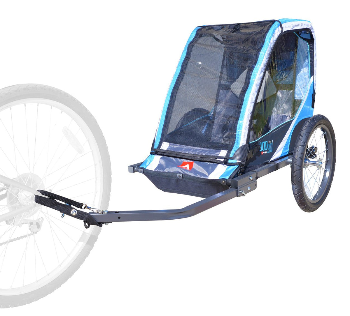 Allen Sports Deluxe - Remolque Infantil de Acero