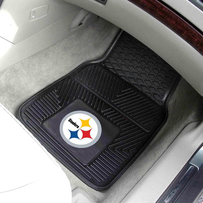 Fanmats NFL Pittsburgh Steelers Vinyl Heavy Duty Car Mat
