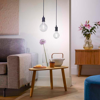 Philips LED Foco Vintage Espiral Diseño de Cristal Luz Fría
