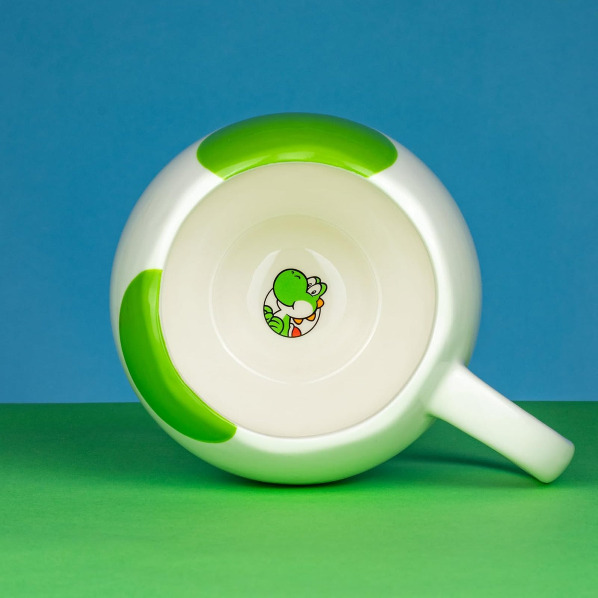 Paladone - Taza de café con huevo de Super Mario Bros Yoshi
