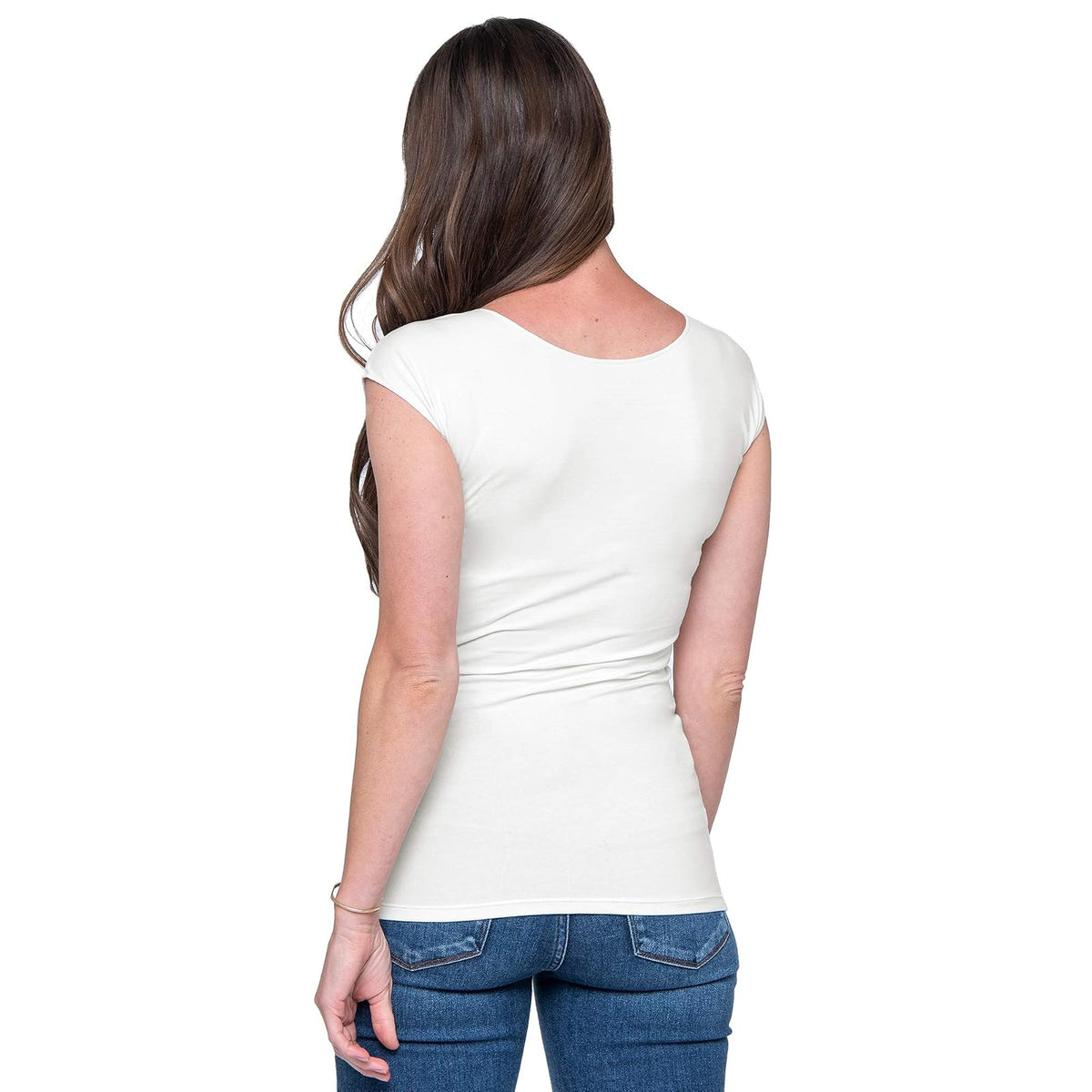 Downeast Playera Wonder tee Camiseta para Mujer