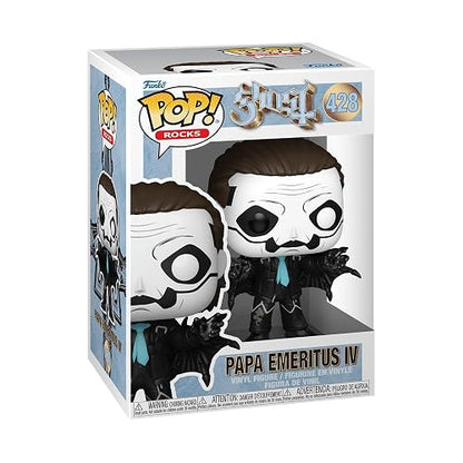 Funko Pop! Rocks: Ghost Band - Papa, Bat | Mercancía Oficial de Música - Figura de Vinilo Coleccionable para Decoración - Regalo de Cumpleaños para Fans