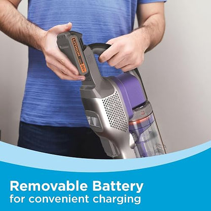 Black+Decker Powerseries Extreme Aspiradora inalámbrica para Mascotas (BSV2020P)