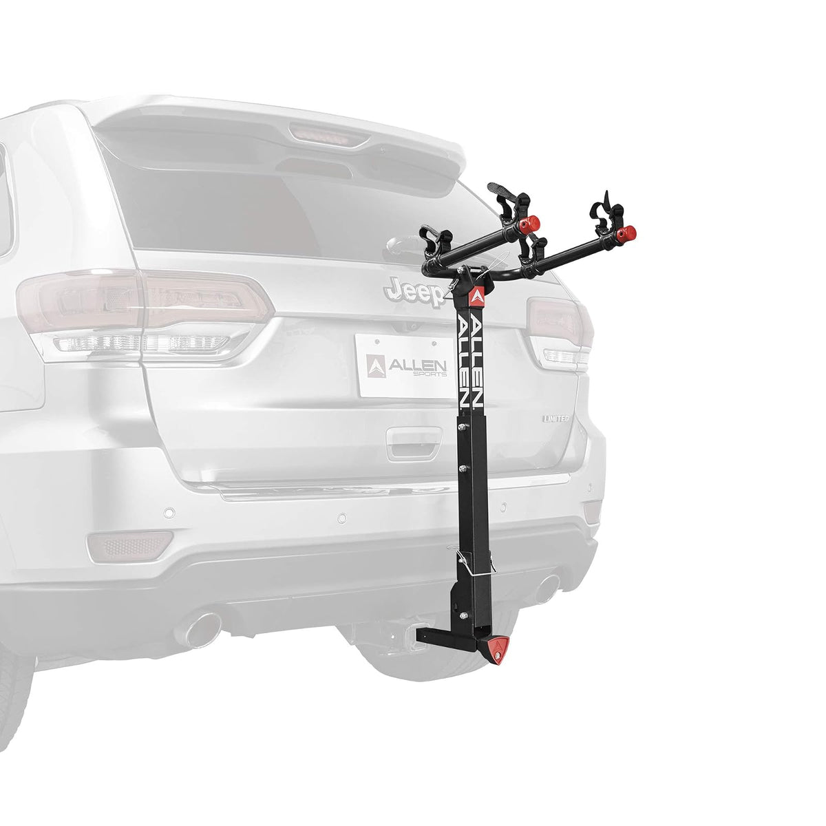 Allen Sports Portabicicletas de Enganche con Bloqueo y Liberación Rápida - 2-Bike: 2" & 1.25" Hitch