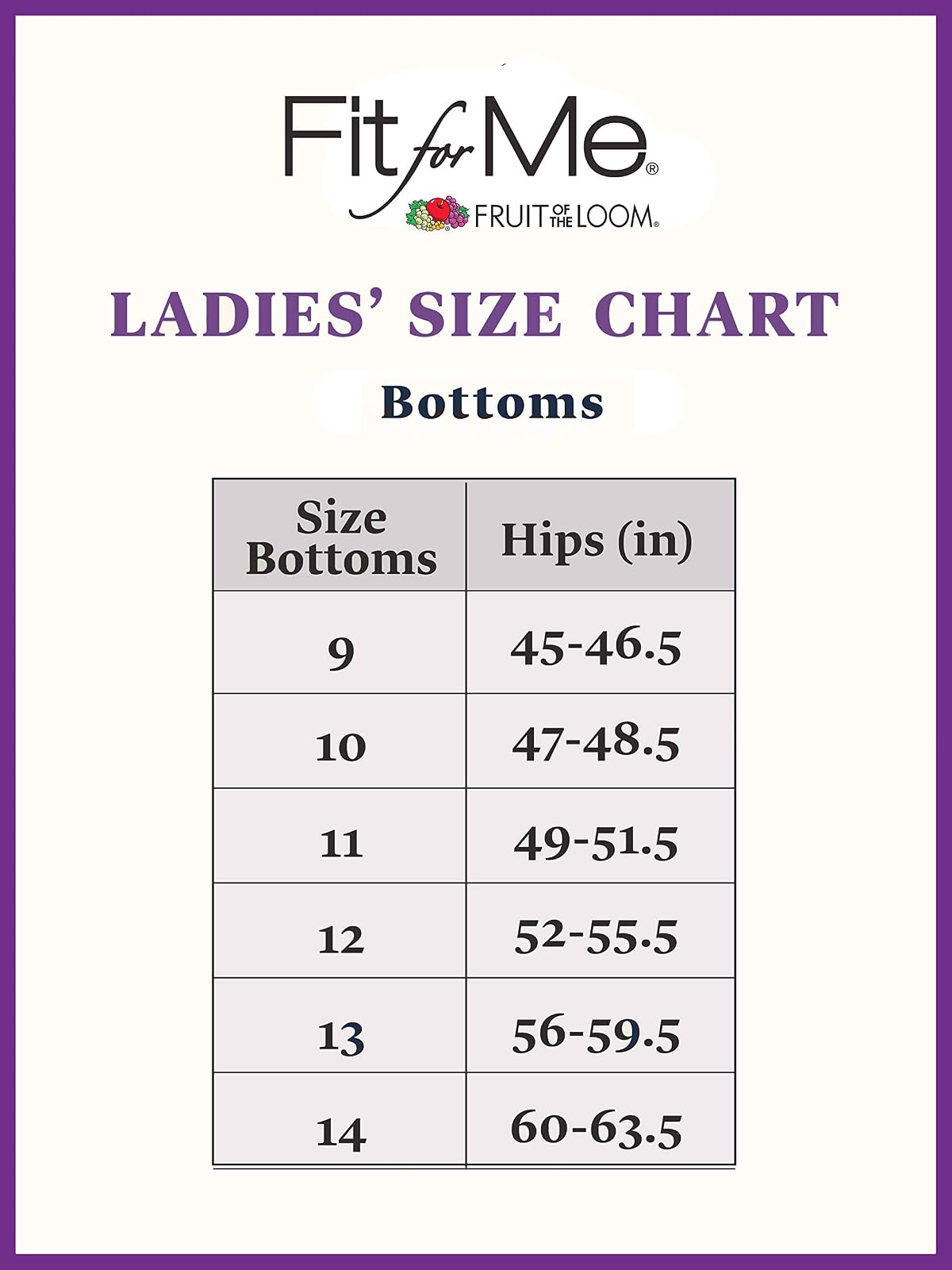 Fruit of The Loom Pantaleta Plus Size Brief de Algodón Pack de 6 para Mujer