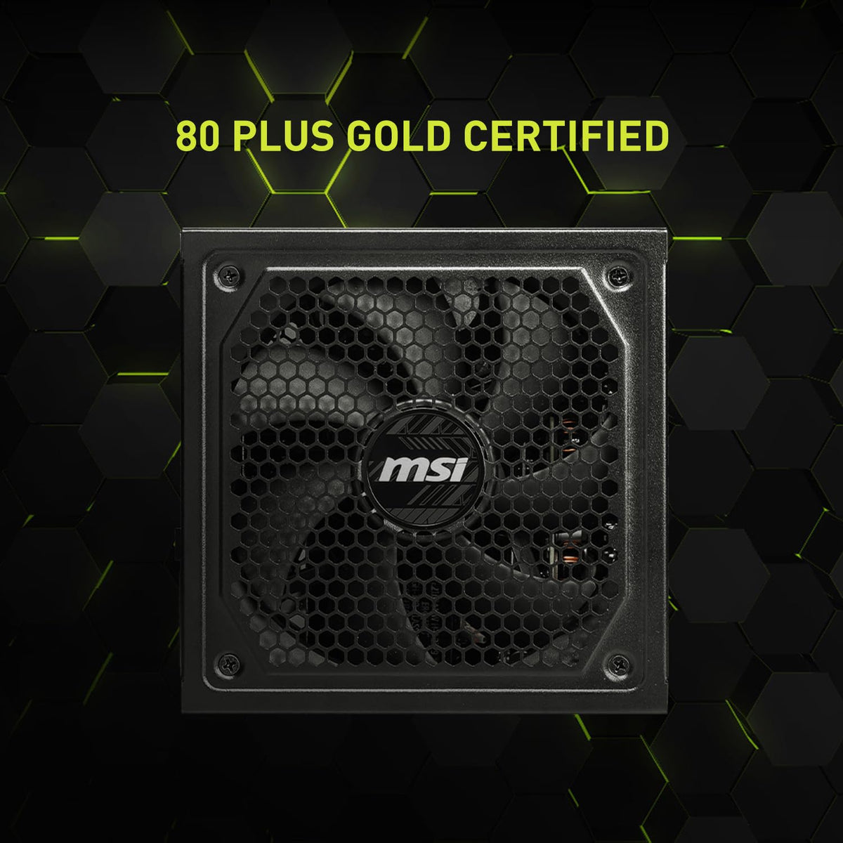 MSI mag 1250GL PCIE 5 Fuente de alimentación - ATX 3.1 y PCIE 5.1 Ready - Full Modular - 80 Plus Gold Certified 1250W - Tamaño Compacto - ATX PSU