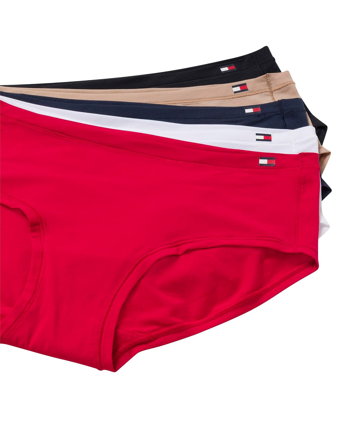 Tommy Hilfiger Perfect Fit Hipster Underwear 5-Pack Ropa Interior a la Cadera Mujer