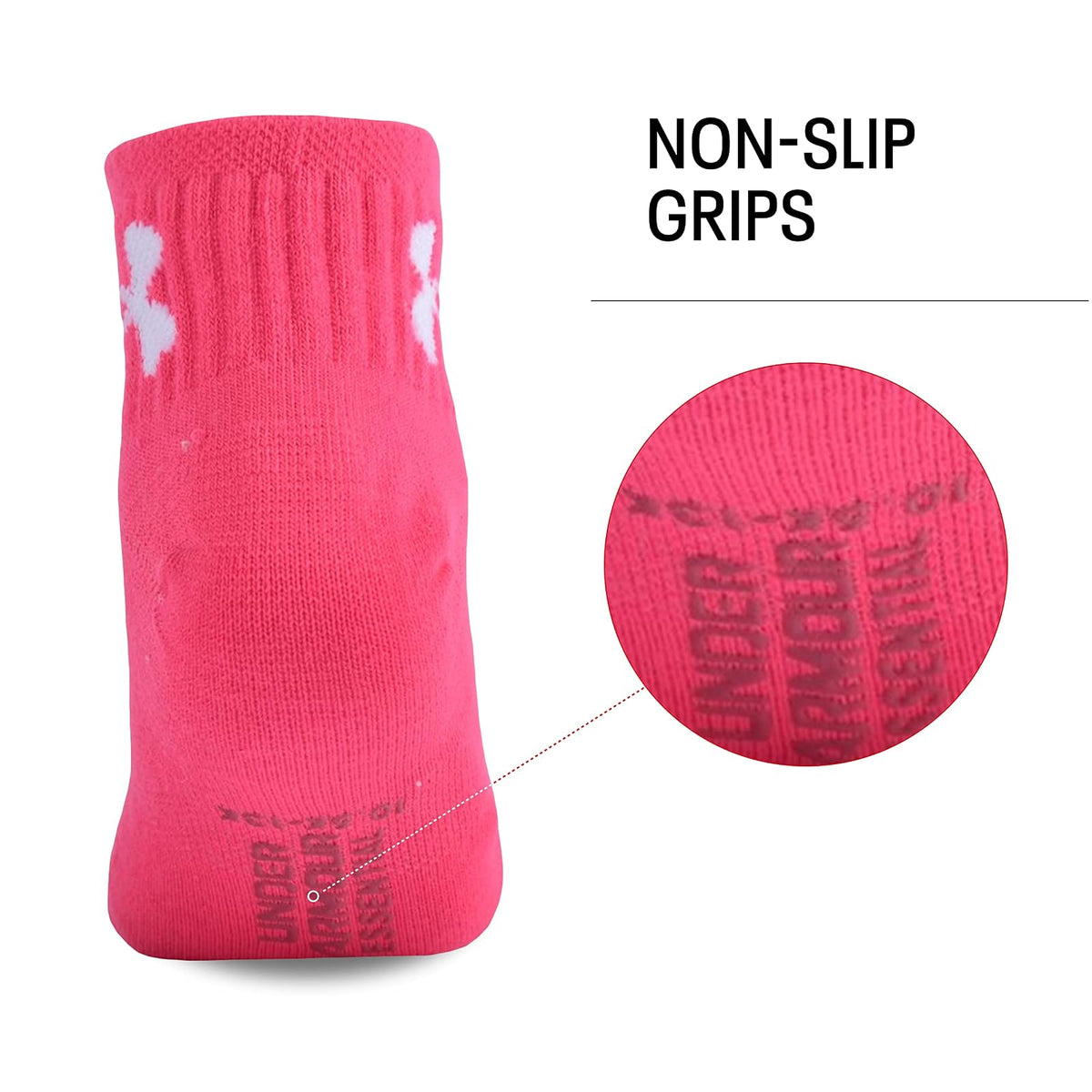 Under Armour Girls Multi Pack Sock