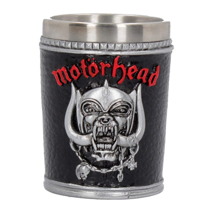 Nemesis Now B4122M8 Motorhead - Vaso de chupito (7 cm, resina con inserto de acero inoxidable, 35 mililitros)