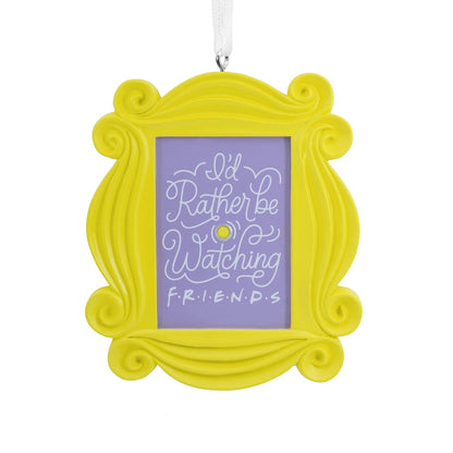Hallmark Friends - Marco de Adorno navideño de Resina
