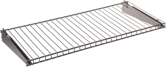 Rubbermaid Configurations Cesta de alambra y clóset Personalizado, Kit de estantes de 66 cm, Titanio, 1
