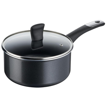 T-fal Hard Titanium Plus lechero antiadherente de 14 cm - Cazo