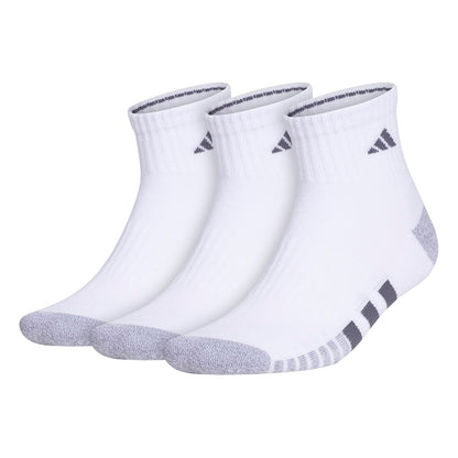 adidas Cushioned Quarter Ankle Socks (3-pair Pack) Calcetín de cuarto Hombre - XL - Blanco - Gris - Onix Grey