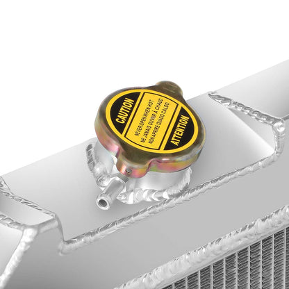 DNA Motoring RA-CHEVYT63-3 Radiador de aluminio completo de 3 filas compatible con Chevy C10/C20/C30/K10/K30, 1961-1962 Dynamic, 1961-1966 /Catalina MT