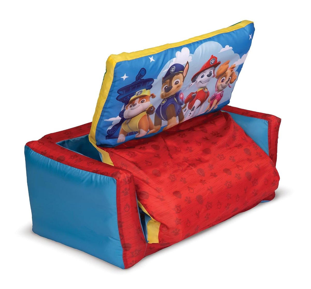 Paw Patrol - Sofá Cama Inflable 2 en 1