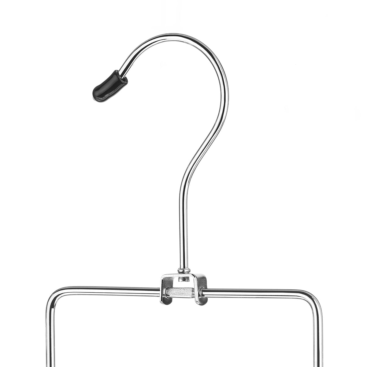 Whitmor - Colgador de Accesorios de 10 Ganchos, 1, Cromo y Negro