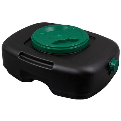 Scepter AM06984 Cárter de Drenaje de Aceite de 12 Cuartos con Tapa, Pantalla de Drenaje del Filtro y Pico de vertido para fluidos automotrices, Incluyendo Aceite de Motor, anticongelante, líquido de