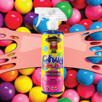 Chemical Guys Air_221_04 Chuy Bubble Gum - Ambientador y eliminador de Oder de Alta Calidad, Aroma a chicles (Ideal para Automóviles, Camiones, SUV, vehículos recreativos y más) 4 onzas líquidas