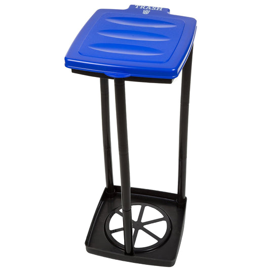 Wakeman Outdoors - Soporte para bolsas de basura, color verde, Azul, 1