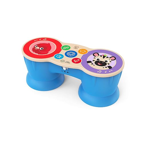 Baby Einstein Tambores De Juguete De Madera Touch, Multi, Paquete De 750.0 Grams