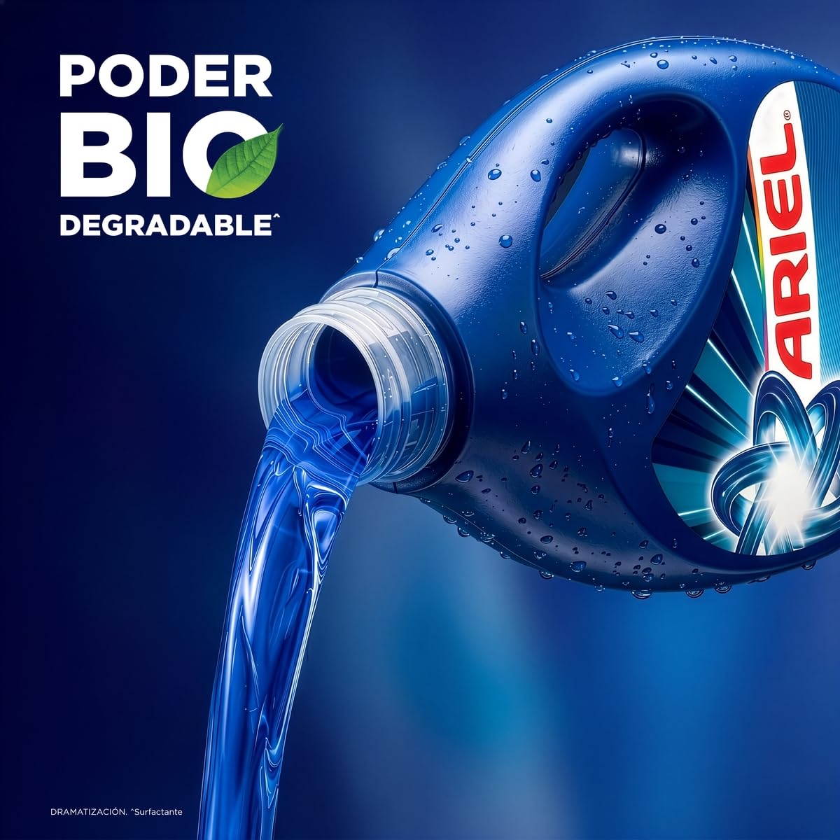 Ariel Limpieza Profunda Detergente Líquido, Jabón Líquido para Ropa 4.8L