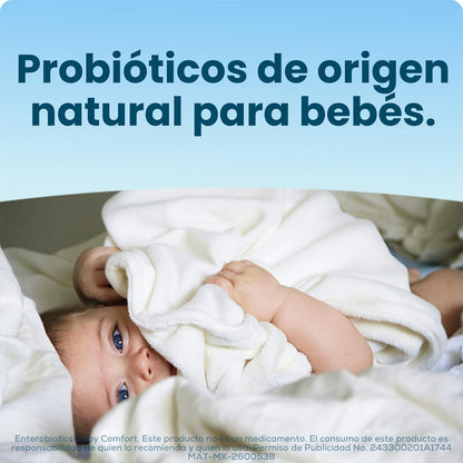 Enterobiotics Baby Comfort suplemento alimenticio para bebé, frasco de 8 ml