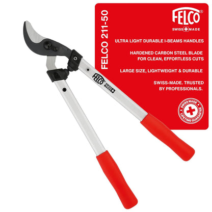 FELCO - Cortadora, Color Rojo, Rojo, Plateado, 50cm=19.68''