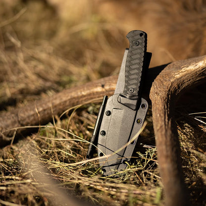 Schrade Delta Class Wolverine - Hoja fija con acero inoxidable de alto carbono de 65 millones para supervivencia al aire última intervensión