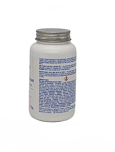 Permatex 31163 Copper Anti-Seize Lubricant, 16 oz., 236.59ml (8oz)