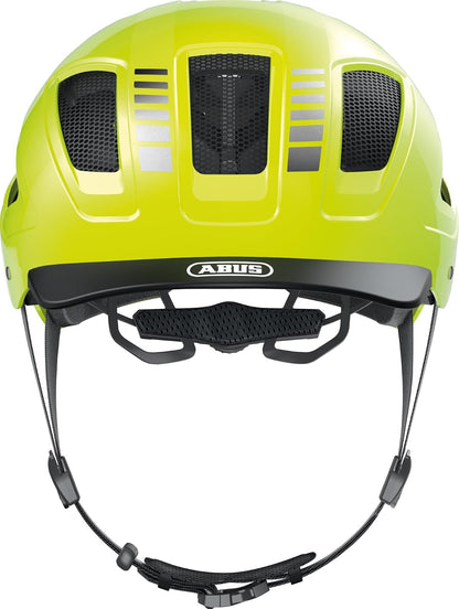 ABUS Stadthelm Hyban 2.0 MIPS - Fahrradhelm mit Rücklicht, ABS-Hartschale, Aufprallschutz - für Damen und Herren