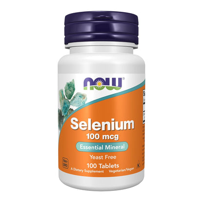 Tabletas de Selenio 100mcg 100 pz