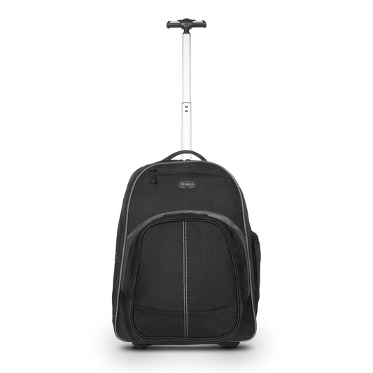 Targus Kompakter Roll-Rucksack für Business, Studenten und Reisen, Pendler, strapazierfähiges Material, Tablet-Tasche, abnehmbare Laptop-Schutzhülle