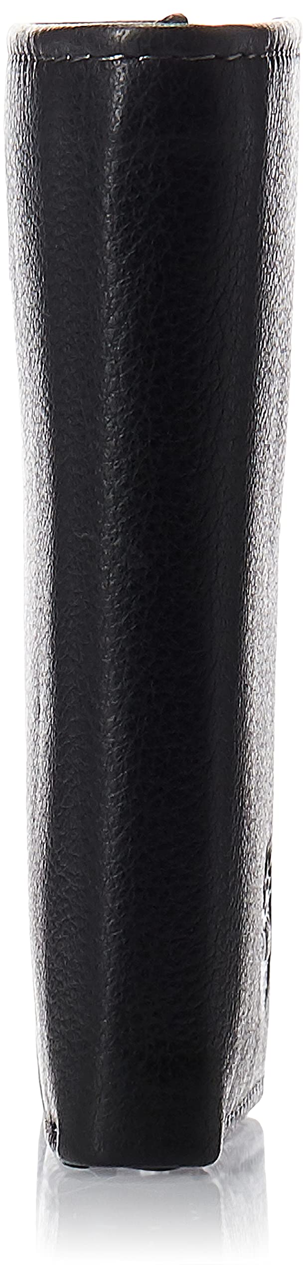 Timberland portafolios triple de piel para hombre con ventana de identificación, Negro, Talla única