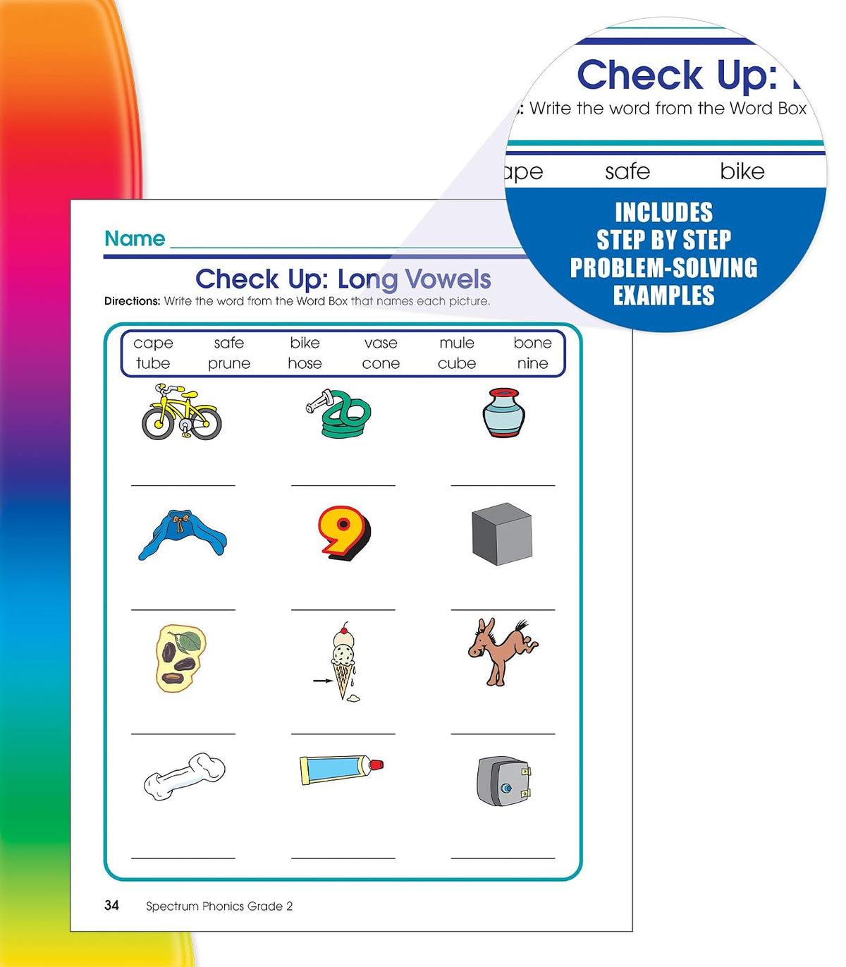 Spectrum Phonics, Grade 2: Volume 92