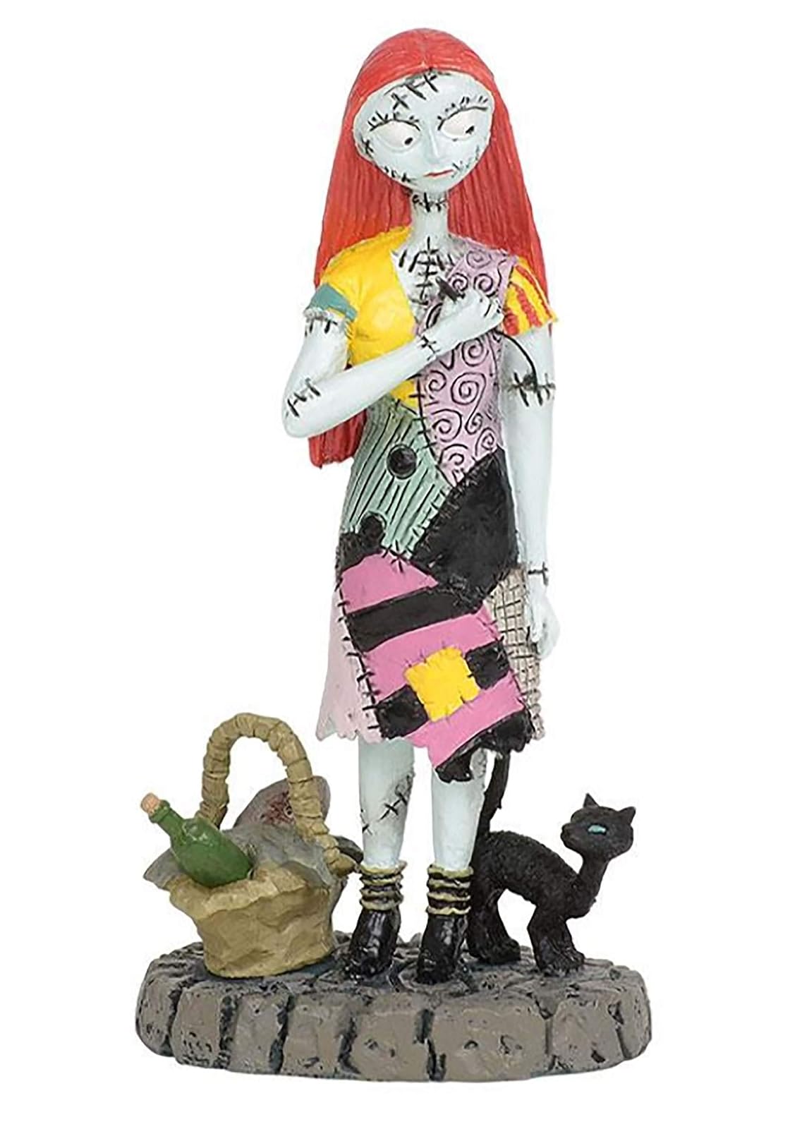Department 56 Disney The Nightmare Before Christmas Village Accessories Figura de Sally's Date Nightmare Before Christmas Village, 3.5 Pulgadas, Multicolor