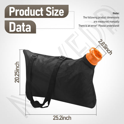 50026858 WGBAG500 Trivac Leaf Collection Bolsa para aspirador Worx Soplador