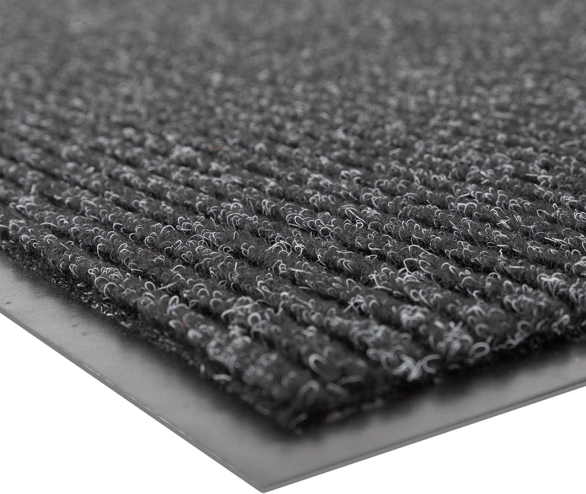 Notrax Tapete de Entrada Alfombrado Marrón 2 x 3 pies - 4' x 3' (Rectangular) - Gris antracita