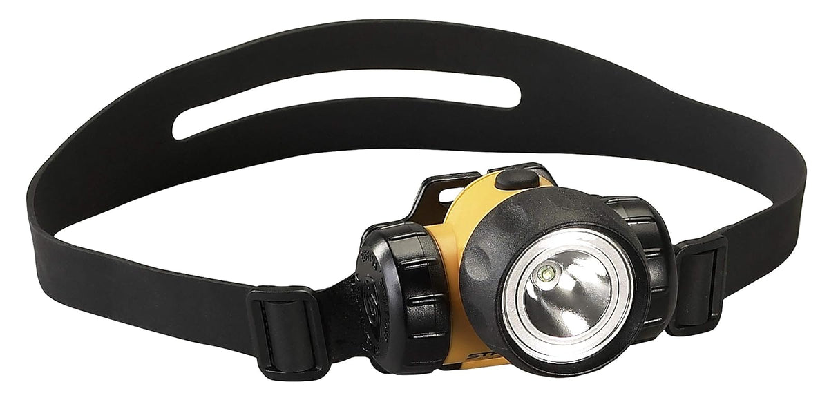 Streamlight 61200 3AA HAZ-LO Headlamp, Yellow - 120 Lumens