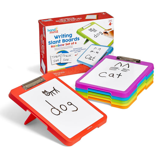 hand2mind - Tableros inclinados para escritura (juego de 6)