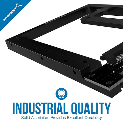 Sabrent Kit de Montaje de convertidor de bahía SATA de 3,5 Pulgadas SSD y SATA de Disco Duro a Escritorio (BK-PCBS)