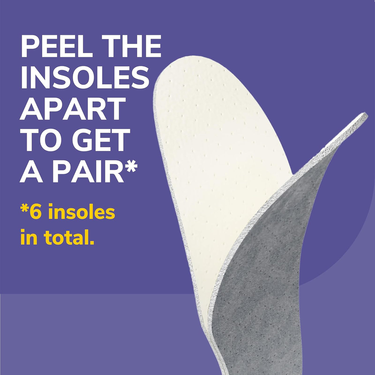 Plantillas acolchadas sin calcetines Dr. Scholl's Go, 3 pares, recortadas para adaptarse