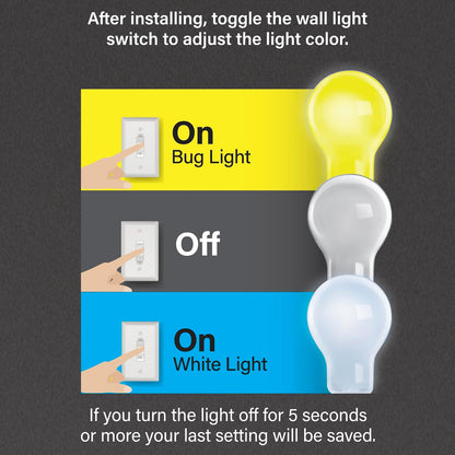 Feit Electric - Luz LED para Exteriores A19, Equivalente a 60 W, Regulable, Base E26, 800 lúmenes, Color Seleccionable, 13 años de Vida, Paquete de 1, OM60/BUG/950/LEDI/RP